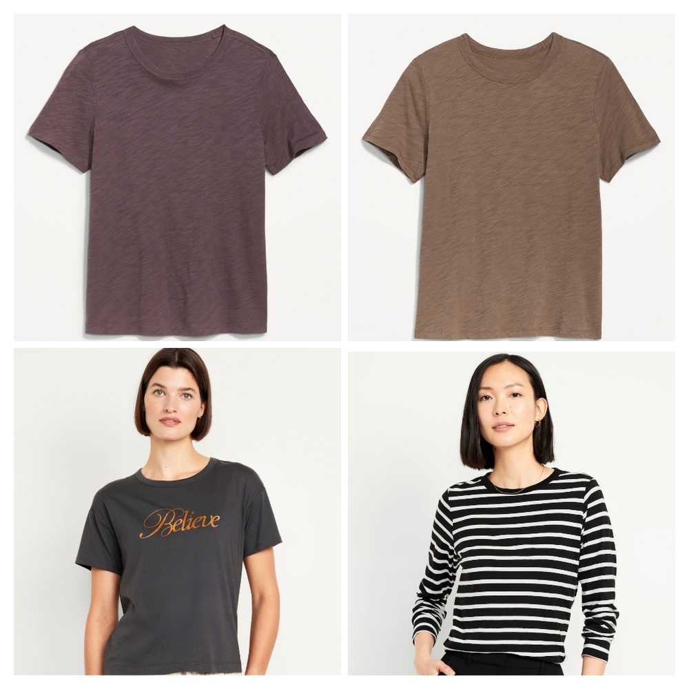 SALE🎉ALL NWT!! 👀Lot of 4 Women's Old Navy T-shirts.